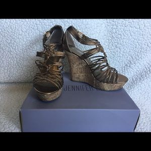 Jennifer Lopez Strappy Wedges